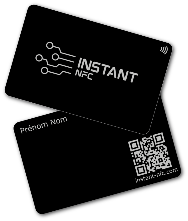 Carte NFC en métal