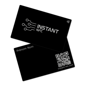 Carte de visite métal NFC